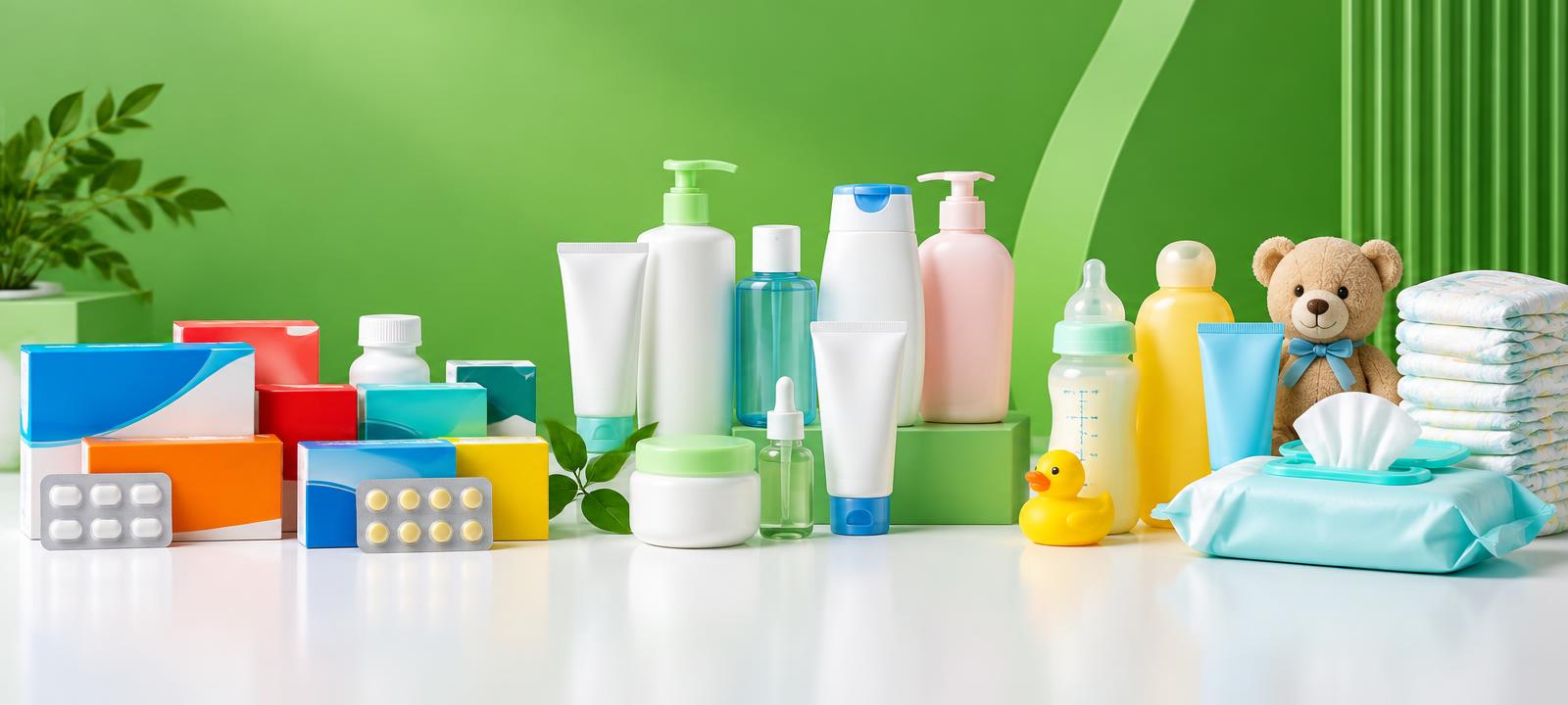 Produtos para saúde e cuidados diários